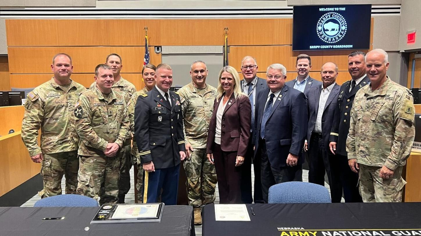 Sarpy County partners with Army on veteran recruiting initiative